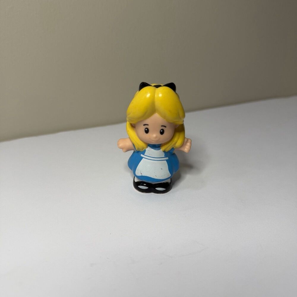 Fisher Price Little People Alice in Wonderland Disney Figure Character Rare HTF